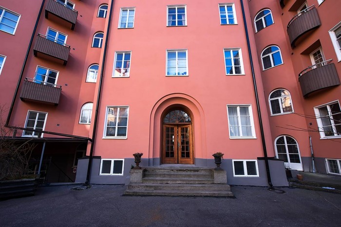 Fotografering till hemsida Stockholmsfasad.se  Renovering av kvarteret trumslagaren. Fotograf Paul Marshall