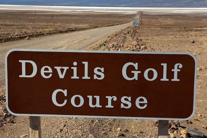 Devils golf course, Death Valley. Food Golf and Travel Photographer Paul Marshall