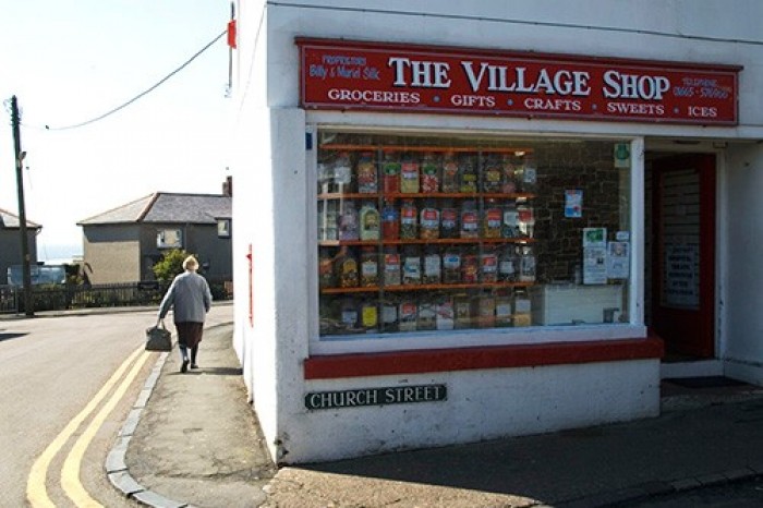 The village shop, UK. Fotograf Paul Marshall